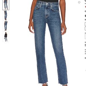 AGOLDE Cherie High Rise Straight